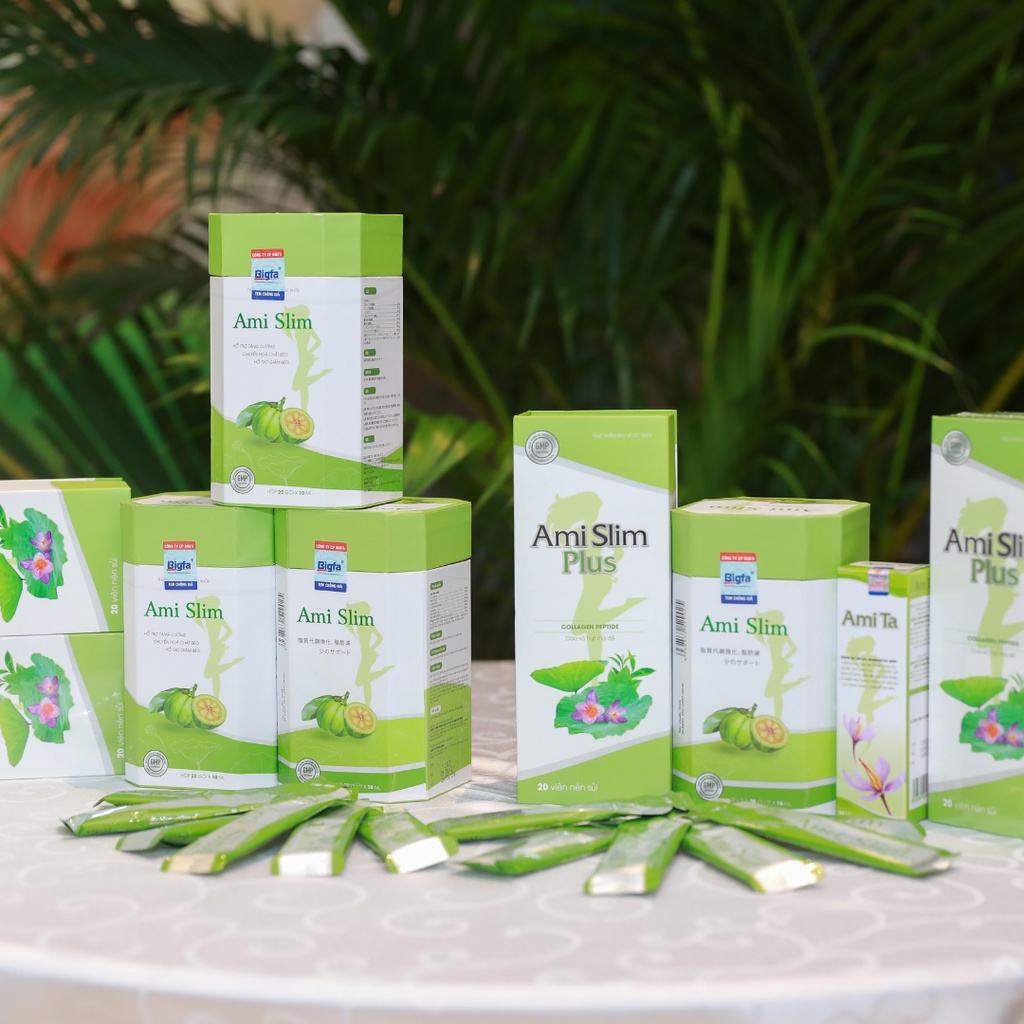 (Trải Nghiệm) Thạch Ami Slim Giảm Cân Tại Nhà An toàn Hiệu quả