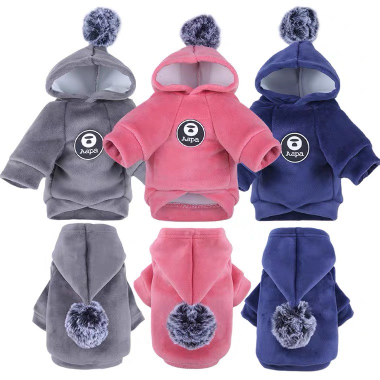 [Mã ICBFRI15 giảm 15K đơn 99K] [ LOẠI 1 ] Quần áo hoodie cho thú cưng giữ ấm thu đông sang trọng cao cấp - Lna