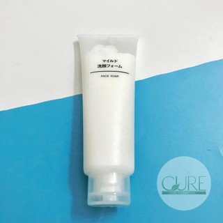 Sữa rửa mặt tẩy tế bào chết muji face soap 120gr của nhật