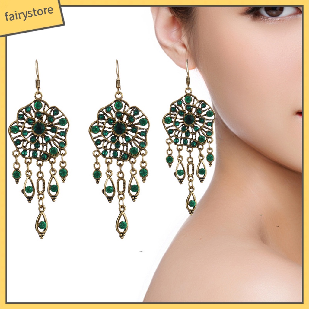 Khuyên tai dáng dài tạo hình độc đáo dành cho nữ