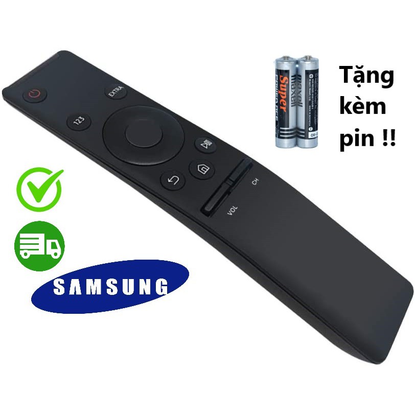 ( Hàng chính hãng ) Điều khiển Samsung 4k smart tivi lưng cong  ( giá tốt - lưng đen cong - dễ dàng sử dụng) .