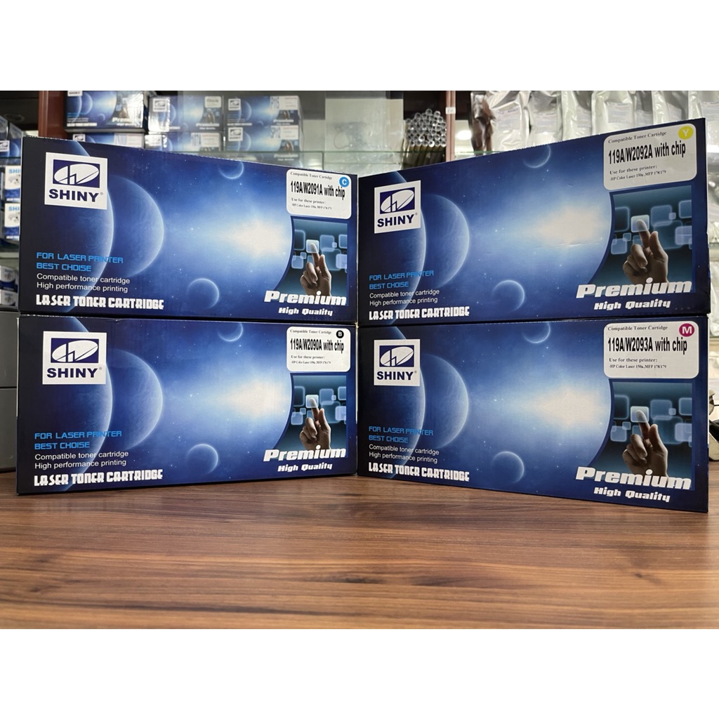 Hộp mực 119A (W2090A/ W2091A/ W2092A/ W2093A) dùng cho máy HP 150a/150nw/MFP178nw/179fnw