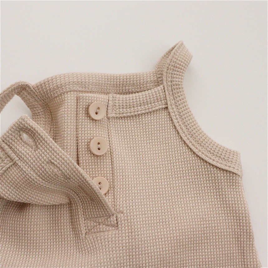 Bộ Đồ Ngủ Hai Mảnh Áo Hai Dây + Quần Ngắn Thời Trang Mùa Hè Cho Bé