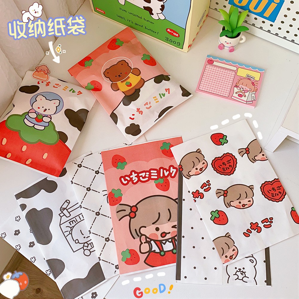 Túi Giấy Đựng Quà | Kèm Sticker Khóa Túi BB14