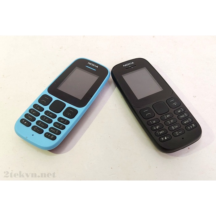 Điện thoại Nokia 105  2 sim nhỏ gọn nghe gọi tốt -Bảo hành 12 tháng
