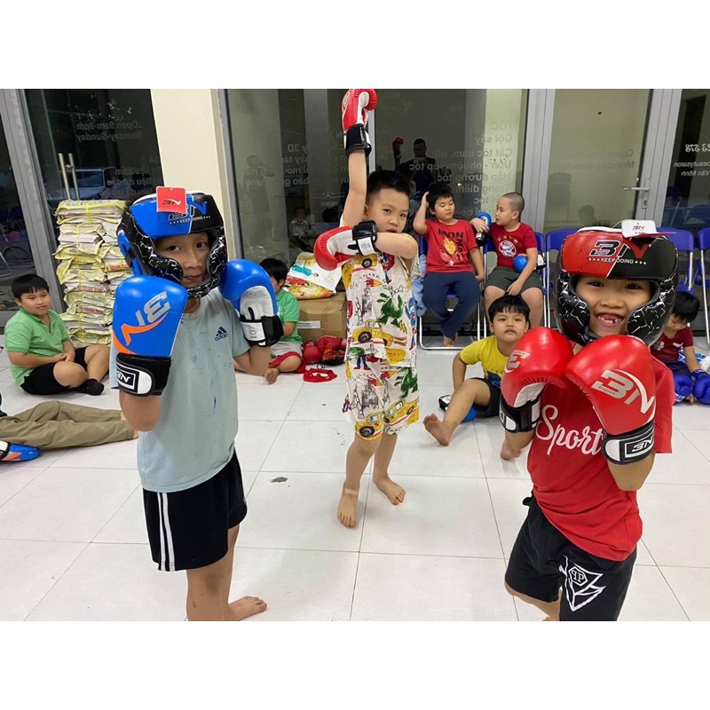 Găng tay đấm bốc trẻ em găng tay boxing cao cấp BN 6oz