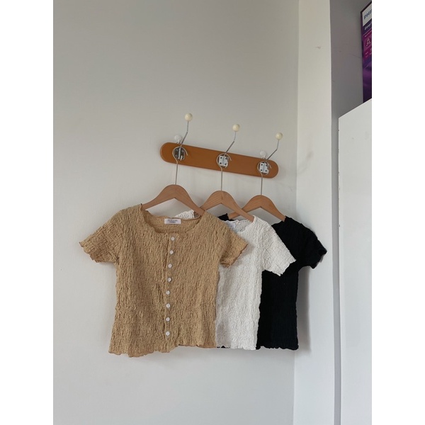 Áo thun tay ngắn vải xốp