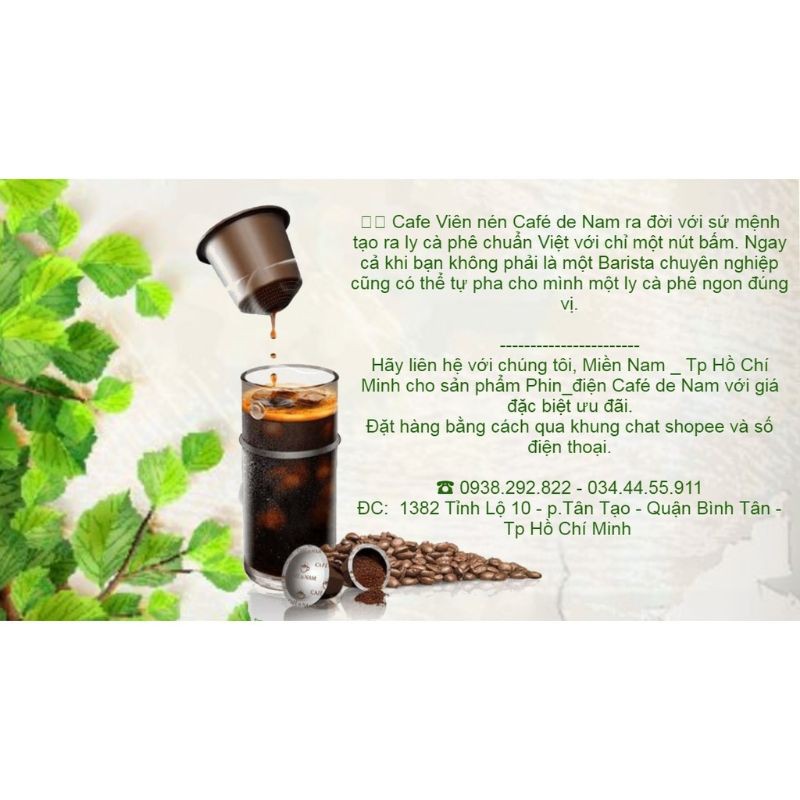 Cafe viên nén Combo 120 viên