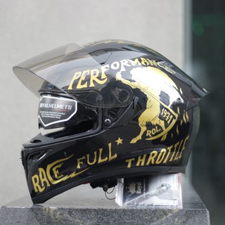 Nón bảo hiểm Royal M138 2 kính Rebel