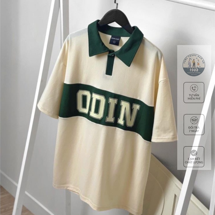 Áo Polo ODin Nam ❤ Áo Thun Có Cổ Chất Liệu Cotton Phong Cách Hàn Quốc