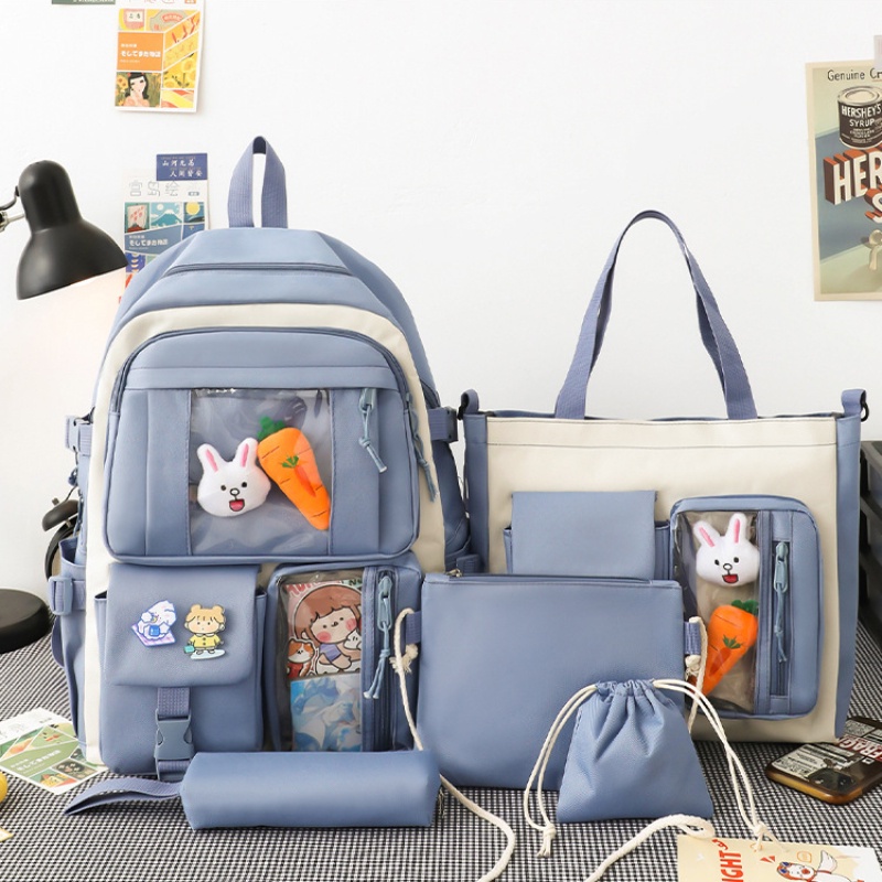 Balo đeo vai IELGY sức chứa lớn siêu nhẹ dành cho học sinh