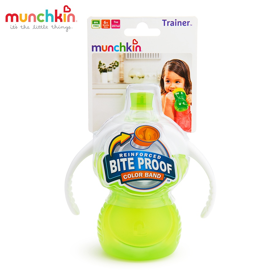 Cốc tập uống đầu hút silicone mềm dai Munchkin MK44168