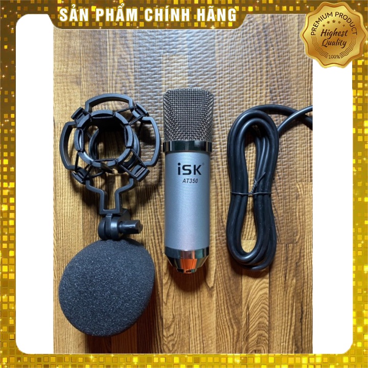 Mic Thu Âm Livestream ISK AT350 Chuyên Nghiệp Âm Thanh Cực Hay