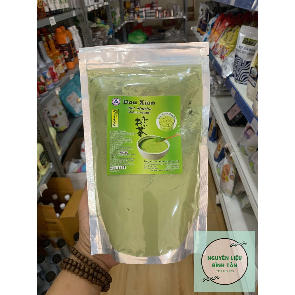 BỘT MATCHA DOUXIAN (HÀNG HUY) BỊCH 500G