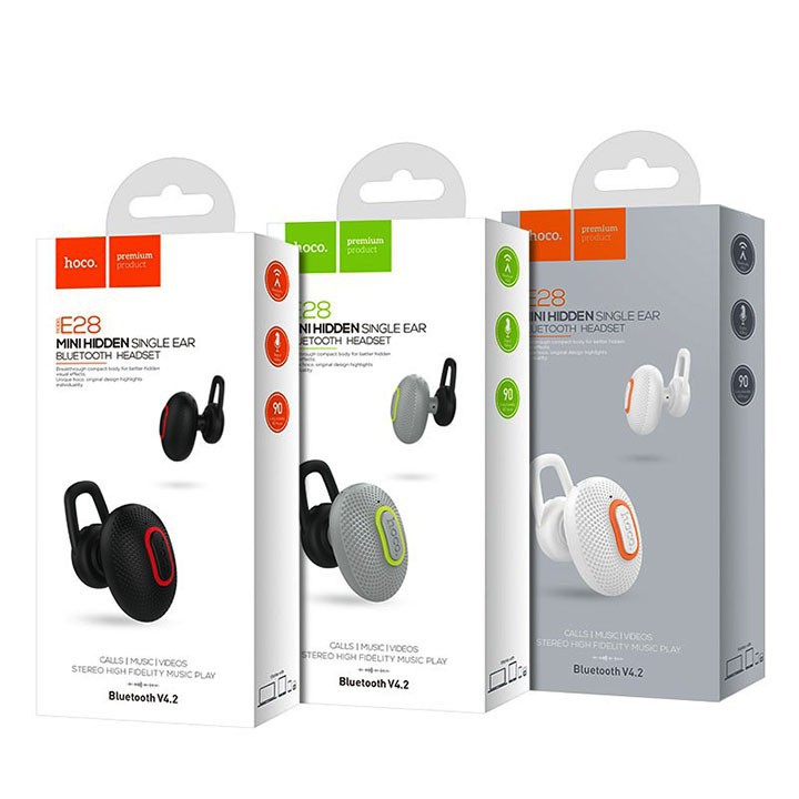 [BigSale] Tai Nghe Bluetooth Hoco E28 V4.1 Mini Siêu Nhỏ Chính Hãng giá rẻ