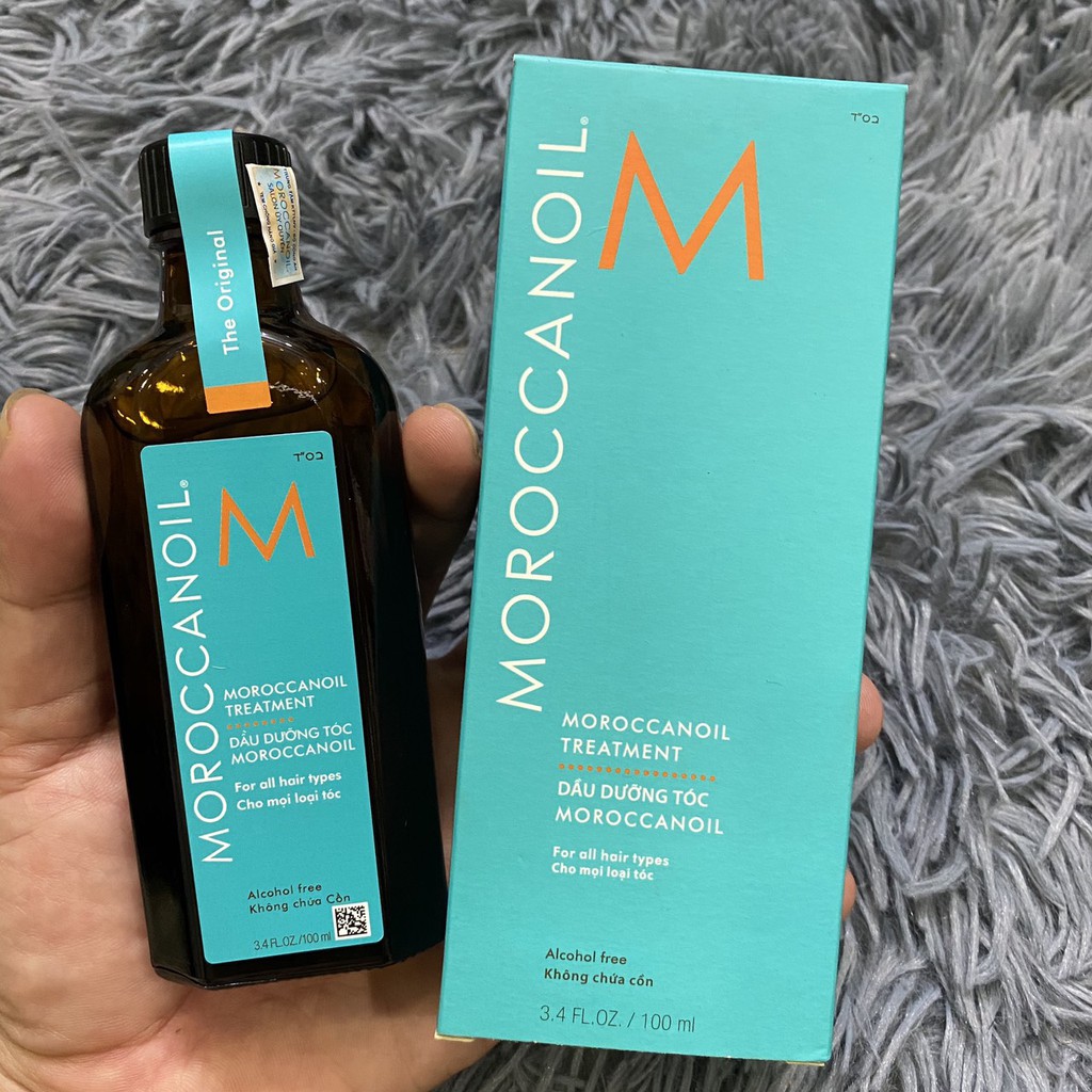 🌾Best Seller🎋Tinh dầu dưỡng phục hồi tóc hư tổn khô xơ Moroccanoil Treatment 100ml