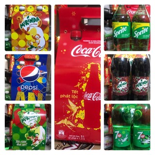 1 cặp ( 2 chai nước ngọt 1,5l) HSD: 25/4/2022 giao ngẫu nhiên