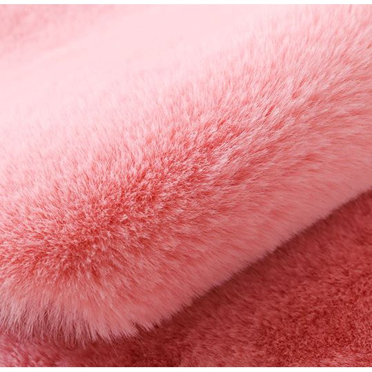 Thảm Lông Siêu Mềm Hình Gấu Hoạt Hình Đáng Yêu Trang Trí Phòng Khách