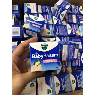 Vick Baby Balsam – Dầu thoa giữ ấm, giúp giảm ho, sổ mũi, ngạt mũi cho trẻ _ ngochuan _ngochuan