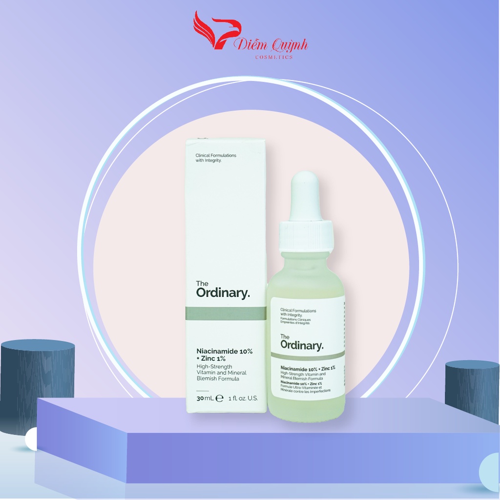 Serum tinh chất The Ordinary Niacinamide 10% + Zin C 1%