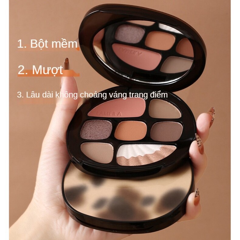 [Hàng mới về] Bảng Phấn Mắt/ Phấn Má Hồng/ Phấn Phủ Màu Hổ Phách/ Vỏ Sò/ Ngọc Trai Dễ Sử Dụng | BigBuy360 - bigbuy360.vn