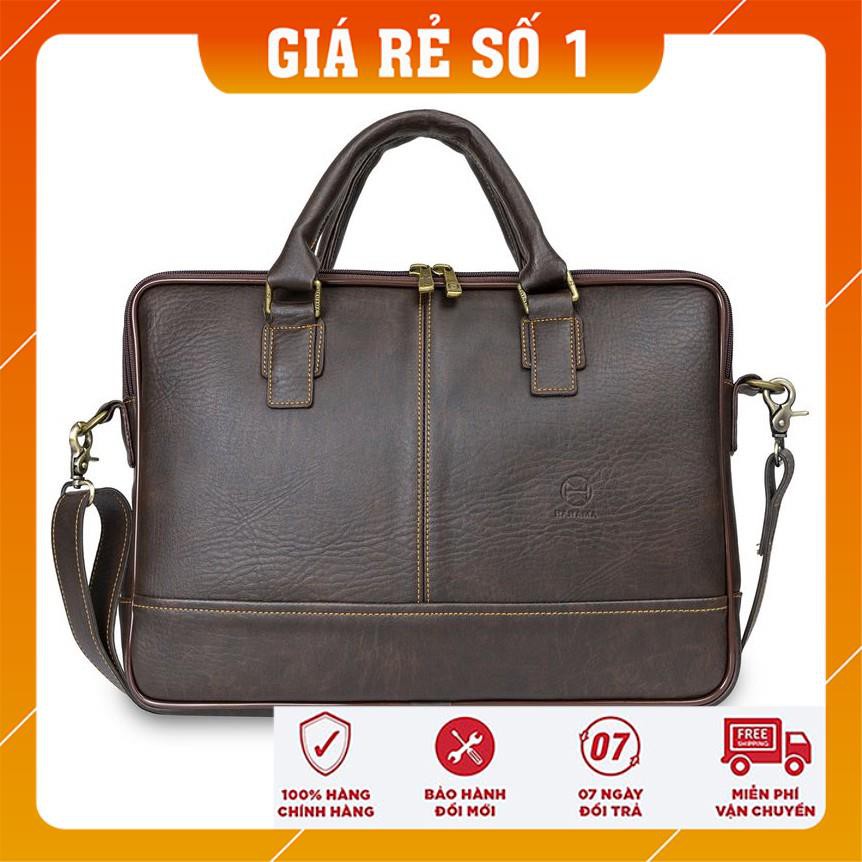 Túi xách công sở - Cặp laptop -  Dala 5 chống nước cao cấp lót nỉ 100%  - Cặp da