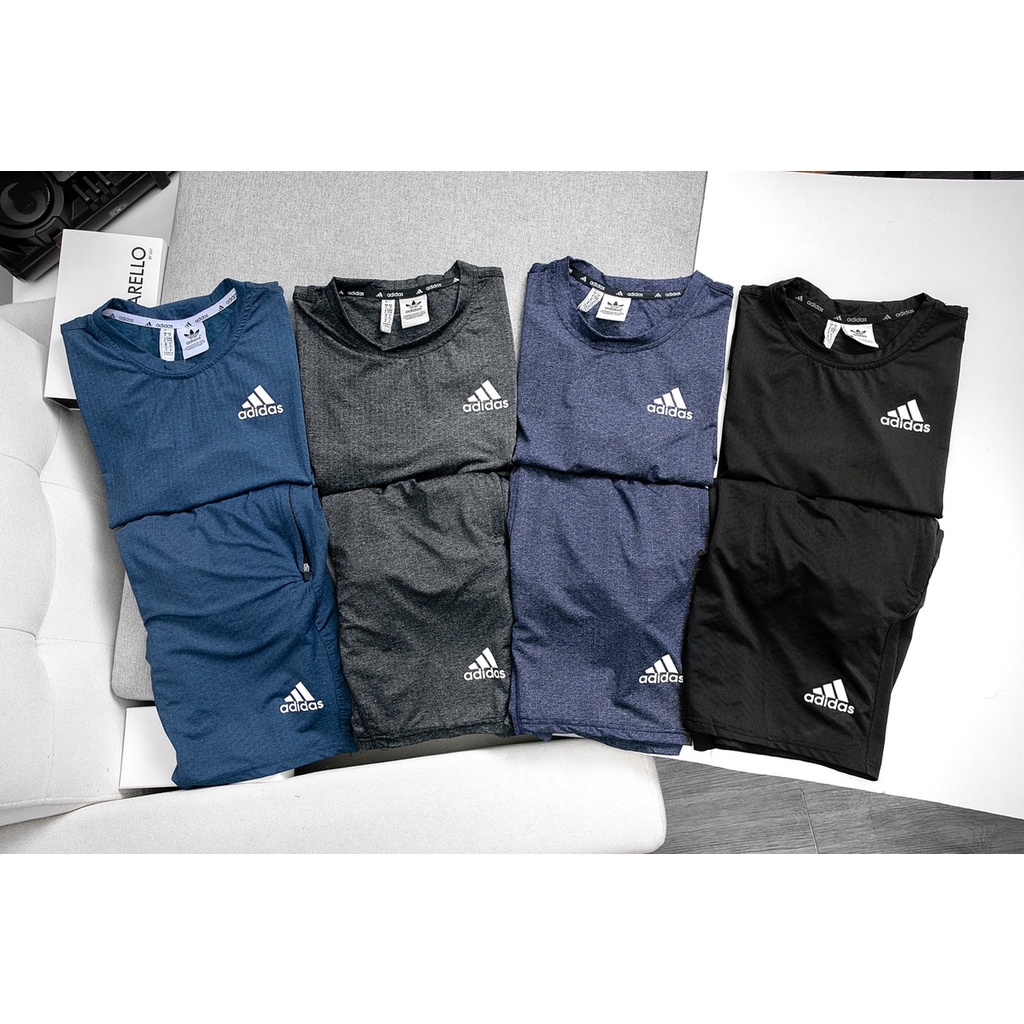 Bộ thể thao nam Adidas cao cấp HÀNG LOẠI 1 chất mát chuẩn form Menson MSA01 Đồ bộ thể thao nam mặc nhà mùa hè 2022