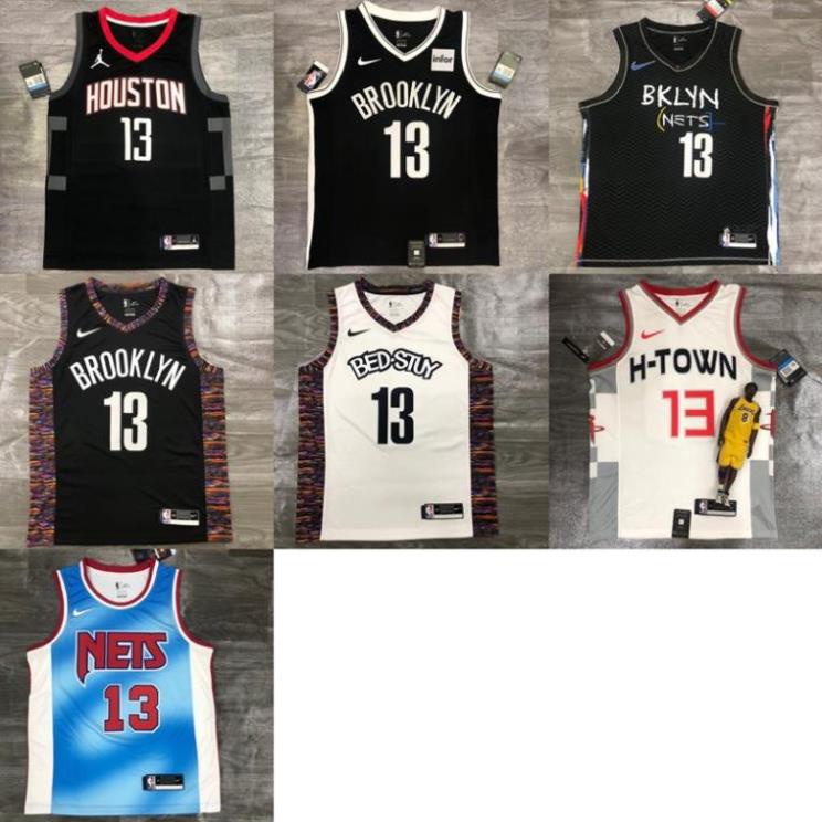 Áo bóng rổ Harden - Áo thi đấu chính thức, hàng swingman, logo decal nhiệt cao cấp | Choibongro.vn ! New * ,