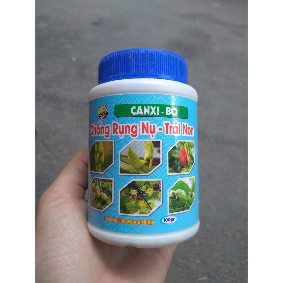 [ Rẻ ] CANXI - BO CHỐNG RỤNG - Chống Rụng Nụ Trái Non Trên Cây Kiểng - Phong Lan - Rau Màu - Hạn Chế Nứt Trái