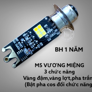 Đèn pha led 2 chân M5 eagleye gắn xe máy(ánh sáng trắng)Thanh Khang