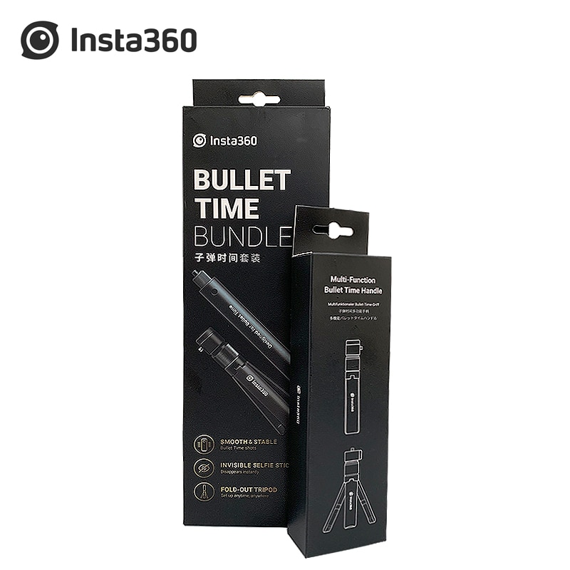 Gậy Chụp Ảnh Tự Sướng Insta360 ONE R Bullet Time + Tay Cầm 1 / 4 Cho Insta360 X3 / ONE X2 / ONE X / ONE RS / R