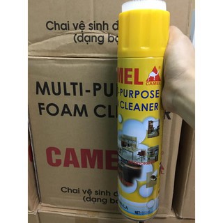 Xịt nội thất vệ sinh xe ô tô dạng bọt Camel