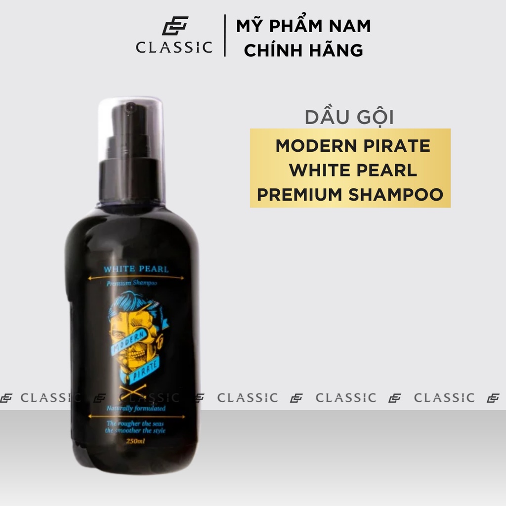 Dầu gội và Dầu Xả Modern Pirate White Pearl Premium 250ml