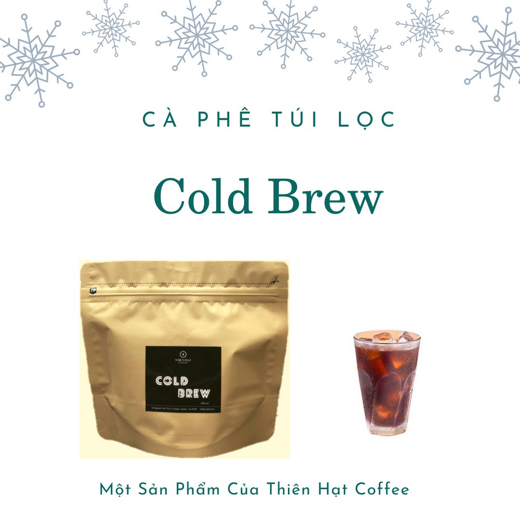 Cà phê Thiên Hạt COLD BREW túi lọc 100% Arabica Natural