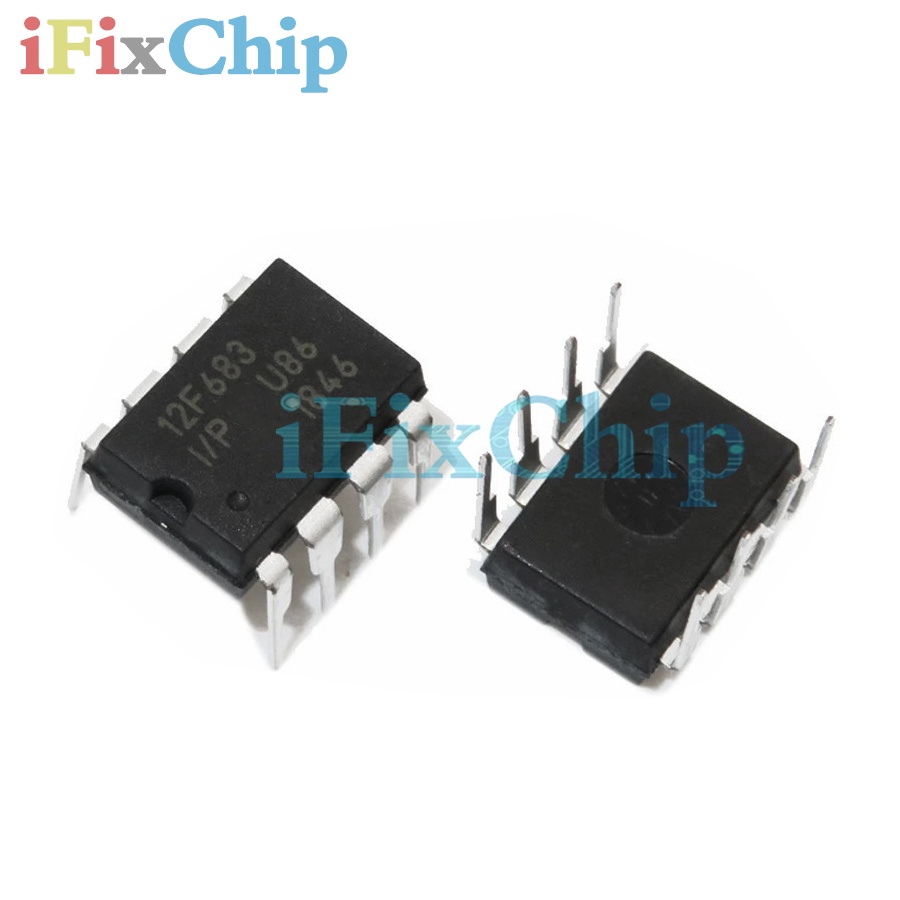 2 Chiếc Mới PIC12F683-I / P PIC12F683 12F683 DIP-8