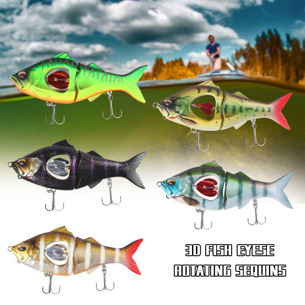 MAG Mồi Câu Cá Giả 10g 8.3cm 2 Đoạn Xoay Được