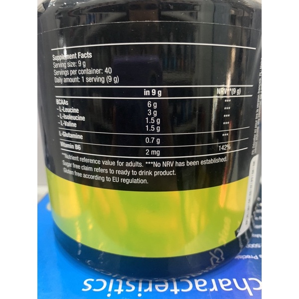 [Chính hãng]  Phục Hồi Cơ Tăng Sức Bền BCAA ZERO BiotechUSA 350g