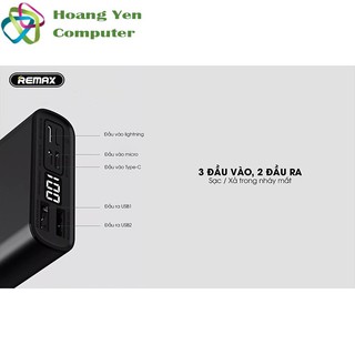 Sạc dự phòng Remax RPP-137 20000mAh