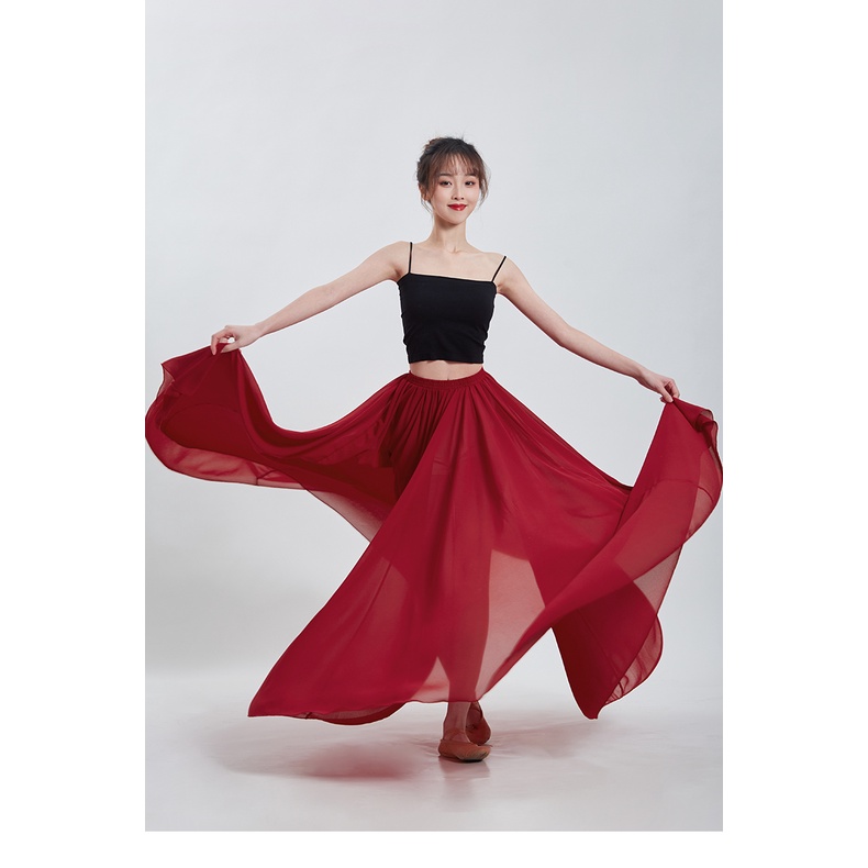 Chân Váy Khiêu Vũ Phong Cách Trung Hoa 720 Độ Xinh Xắn