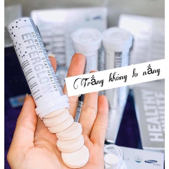Viên Uống Dạng Sủi Trắng Da Cosmeheal Healthy White Efferglow | Thế Giới Skin Care