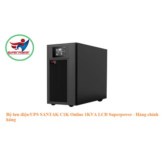 Mua Bộ lưu điện/UPS SANTAK C1K Online 1KVA LCD Superpower - Hàng chính hãng