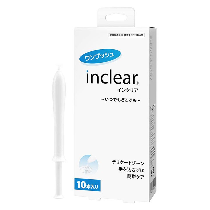 Đũa thần Inclear Kiesn dung dịch vệ sinh phụ nữ Nhật Bản - Hộp 10 cây