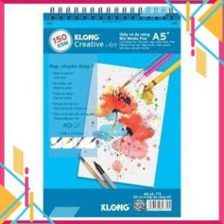 Vở Vẽ KLONG A5 MS 770
