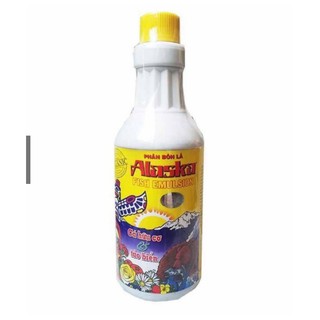 Phân bón lá Alaska Fish Emulsion – Phân cá hữu cơ và Tảo biển hữu ích cho cây trồng chai 1 lít