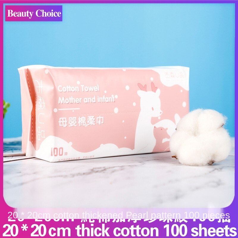 [Hàng mới về] Khăn Cotton Dùng Một Lần Chất Lượng Cao