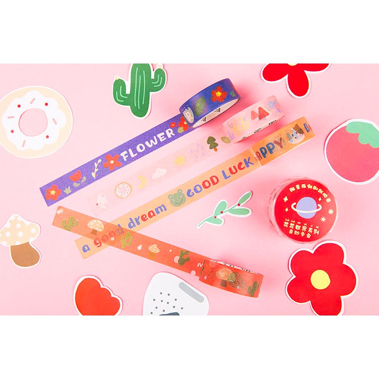 MASKING TAPE - TAPE CUỘN CHỦ ĐỀ MO CARD