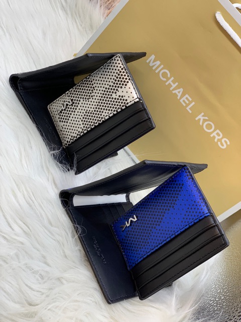 Ví Michael Kors nam chính hãng kèm ví đựng card nhỏ