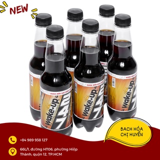 Lốc 6 chai nước tăng lực Wake up 247 vị cà phê 330ml