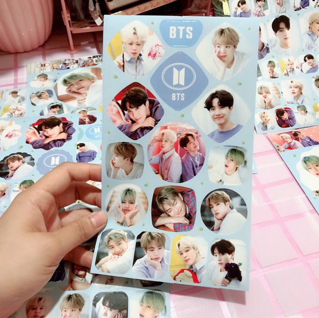 Sticker Dán BT21 và Sticker BTS Giá Siêu Rẻ