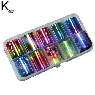 foil hologram trang trí móng tay